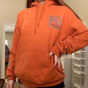 BURNT ORANGE HOODIE
